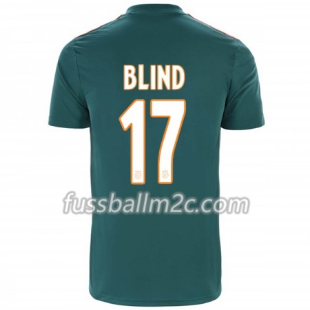 Fußballtrikots Ajax Amsterdam Daley Blind 17 Auswärts Trikotsatz 2019-2020